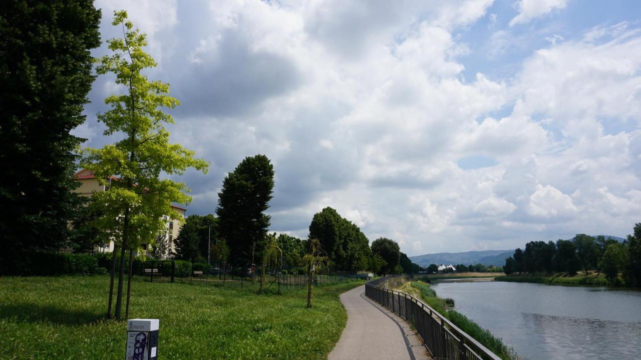 Arno River View Apartment Terraces, Free Parking Florencie Exteriér fotografie